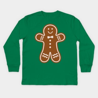 Gingerbread Hugs Kids Long Sleeve T-Shirt